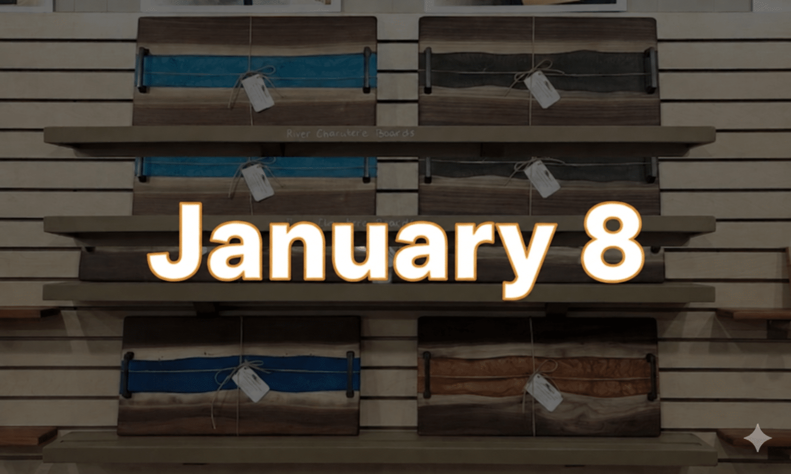 river charcuterie class january 8